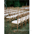Promotion new design customization Stacking restaurant Outdoor Garden Hotel Iron Banquet Wedding Metal bamboo chairs